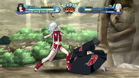 Naruto Shippuden Clash Of Ninja Revolution Itachi Vs Kagura Youtube