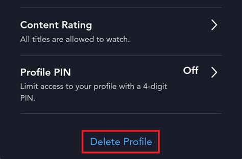 How To Delete A Disney Plus Profile Android Authority