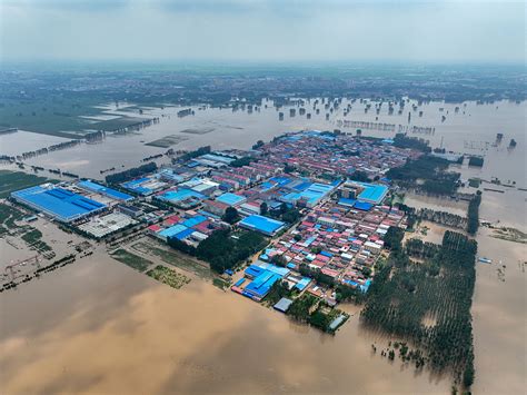 【图集】洪水围城：河北多地发生洪涝灾害，54万人受灾 腾讯新闻