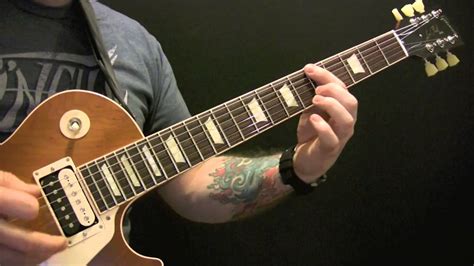 Avenged Sevenfold Scream Guitar Tutorial A7x Youtube