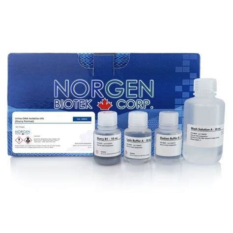 Urine Test Kit 18100 Norgen Biotek For Dna Purification Cell