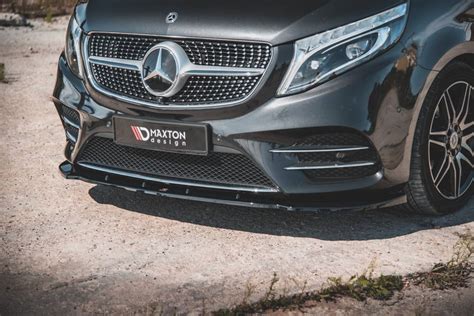 Front Splitter V 2 Mercedes Benz V Class AMG Line W447 Facelift Our