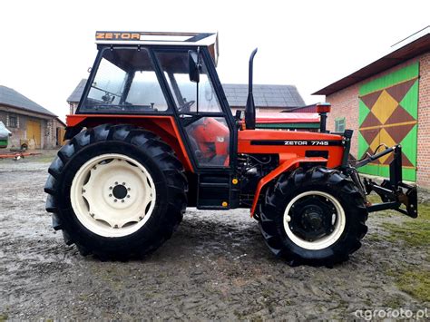 Obraz Ciągnik Zetor 7745 747635 Galeria Rolnicza Agrofoto