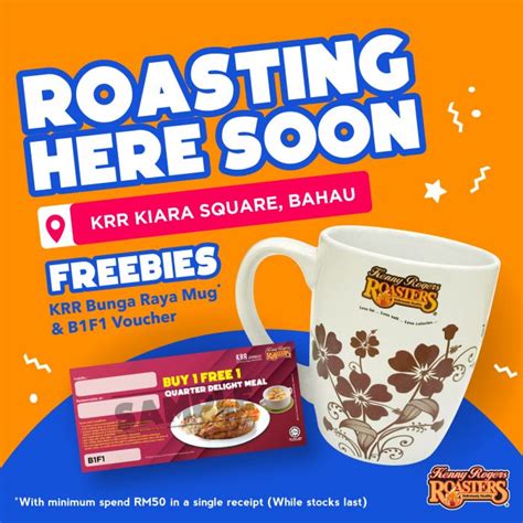 Grand Opening At Kiara Square Bahau Freebies Worth RM67 At Kenny