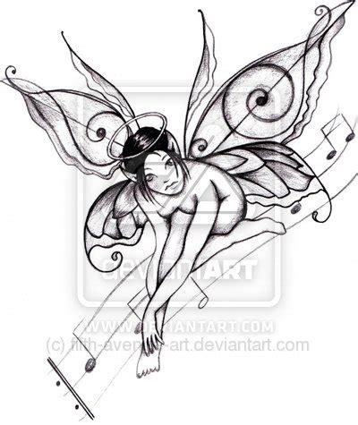 Fairy Tattoos Gallery | 5 point star tattoos