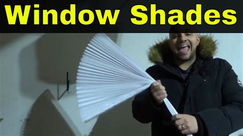 How To Install Paper Window Shades Easy Tutorial YouTube