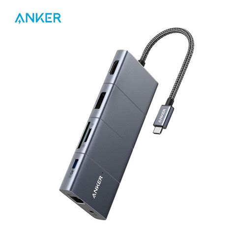 Концентратор Anker Usb C Powerexpand 11 в 1 с расширенной базой 4k60hz Hdmi и Dp передача