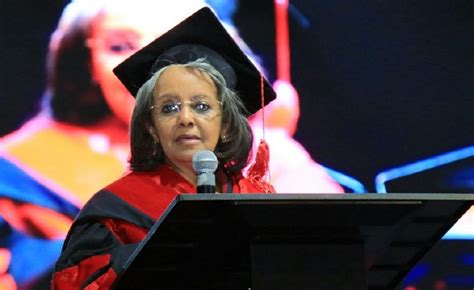 President Sahle-Work Zewde urges graduates to contribute to economic ...