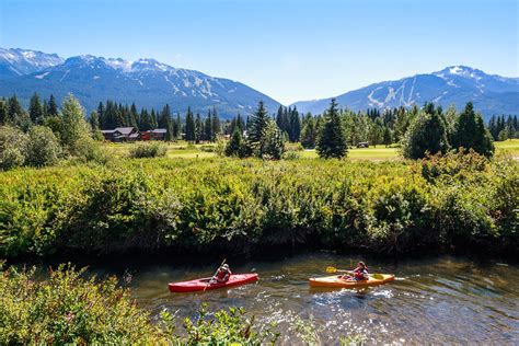 How To Enjoy Whistlers Scenic Beauty With Backroads Whistlers Canoe