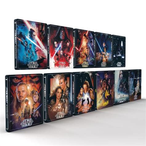 All The Zavvi 4k Star Wars Steelbooks Together Rsteelbooks