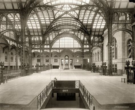 Penn Station 1910 Shorpy Old Photos Framed Prints