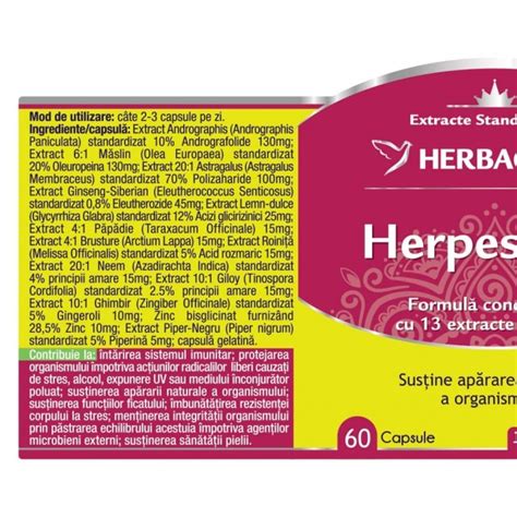 Herpesprim Herbagetica 60 Capsule