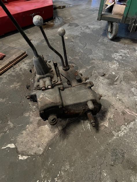 For Parts Or Not Working T90a 1 Transmission And Spicer D18 Transfer Case