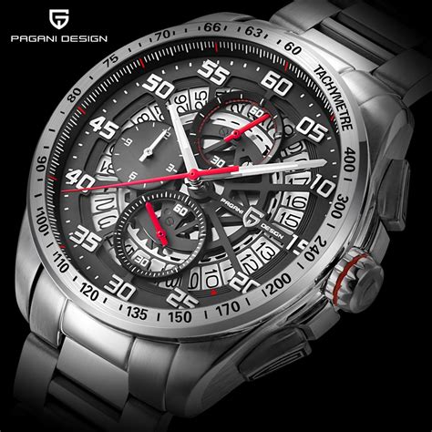 Original PAGANI DESIGN Top Luxury Brand Sports Chronograph Men S