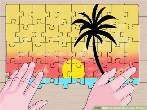 How To Assemble Jigsaw Puzzles Steps With Pictures Wikihow