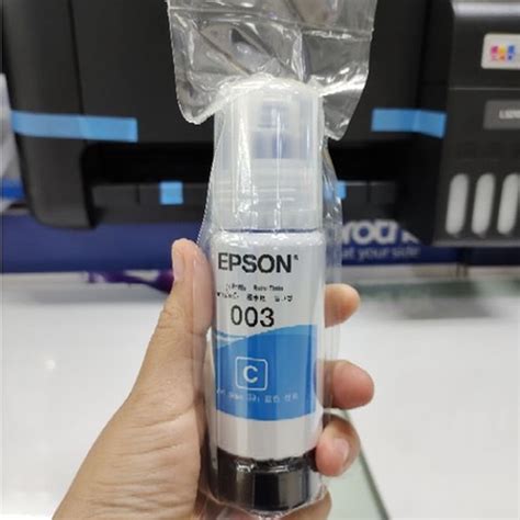 Original Epson 003 Ink 65ml Black Cyan Magenta Yellow Set L3110