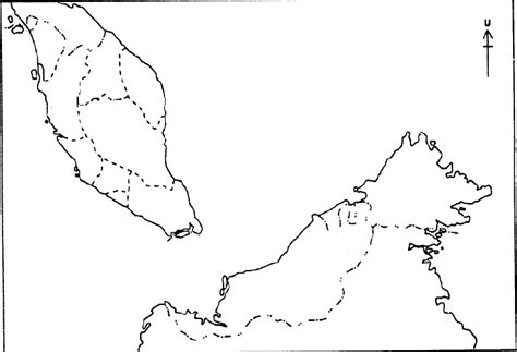 Gambar Peta Malaysia Kosong Biasanya Petunjuk Arah Ini Adalah Gambar