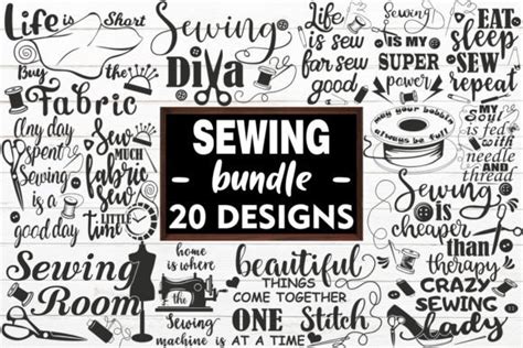 Sewing Bundle Svg Cut File Graphic By Somemorabledesigns · Creative Fabrica