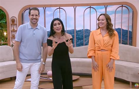 Chega Mais Regina Volpato Michelle Barros E Paulo Mathias Est O No