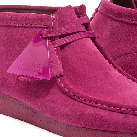 Clarks Originals Wallabee Boot Berry Suede End