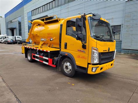 Howo X Sewage Cleaning And Suction Truck China Sewer Cleaning And