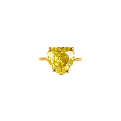 Кольцо Sex in the City Ring Olive Yellow купить онлайн по цене Интернет магазин VIVA