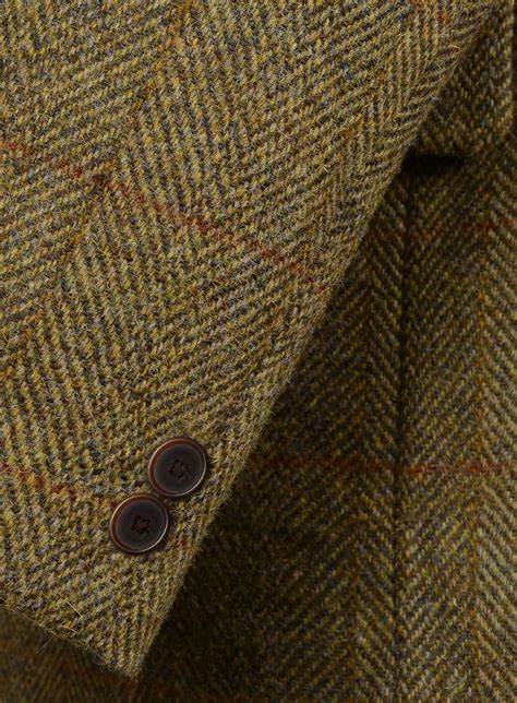 Studiosuits Harris Tweed Country Brown Check Suit