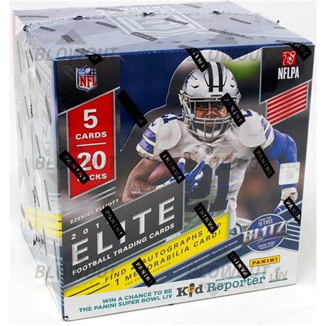 2019 Panini Donruss Elite Football Hobby