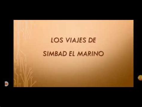 Los viajes de Simbad el Marino Introducción YouTube