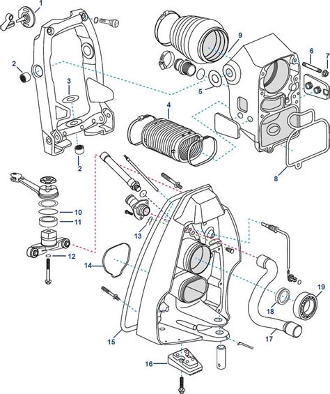 Exploring The Anatomy Of Volvo Penta Dps M A Detailed Transom Shield