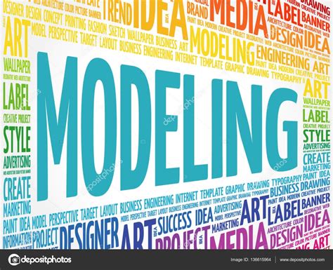 Modeling Word Cloud Stock Vector Image By ©dizanna 136615964