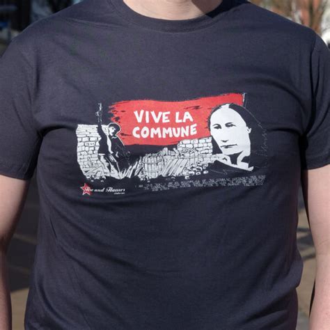 „vive La Commune T Shirt Fire And Flames Music And Clothing