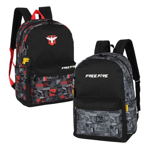 Mochila Do Free Fire - MOCHILA COSTAS ESCOLAR FREE FIRE JUVENIL MS49781FF LUXCEL | Shopee Brasil