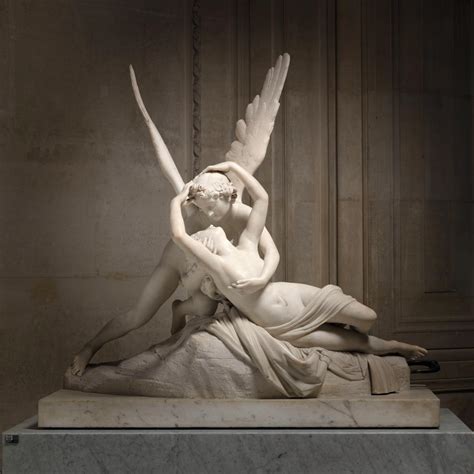 Museoteca Psyché ranimée par le baiser de l Amour Canova Antonio