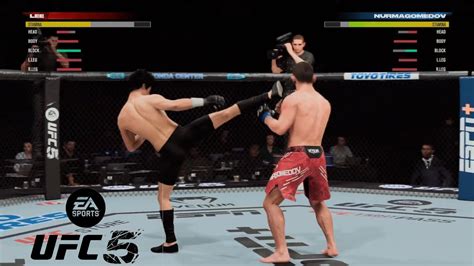 Ea Sports Ufc Brucelee Vs Nurmagomedov Mma Fighting Game Ps