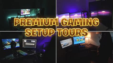 Premium Gaming Setup Tours Youtube