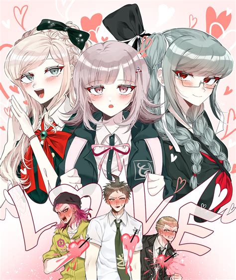 Nanami Chiaki Hinata Hajime And Soda Kazuichi Danganronpa And 1 More