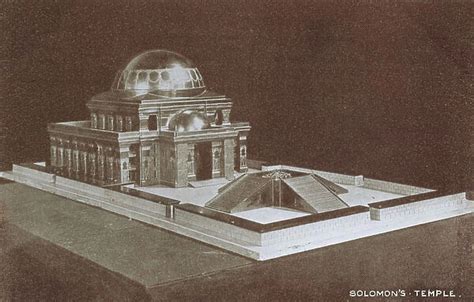 Reconstruction Model of Solomons Temple, Jerusalem