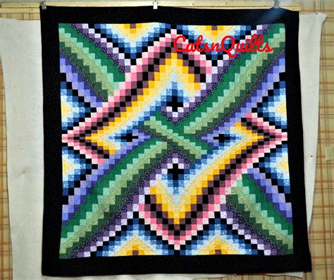 Bargello Quilt - Etsy