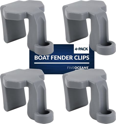 Five Oceans Boat Fender Clips Boat Rail Fender For Pontoon