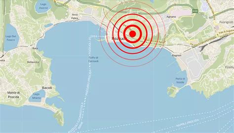 Scossa Di Terremoto Nei Campi Flegrei A Napoli Di Magnitudo La