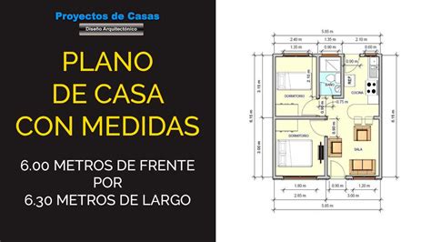 Plano De Casa Con Medidas Proyectos De Casas