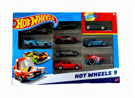 MATTEL HOT WHEELS 9 Samochodzików 12800440323 oficjalne archiwum Allegro