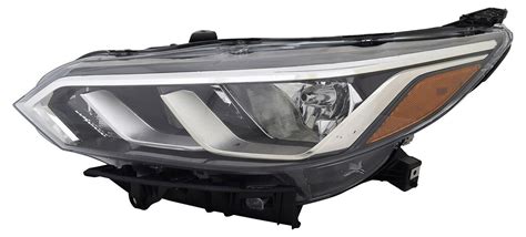 Fits Nissan Sentra Left Outer Halogen Headlight Head Light