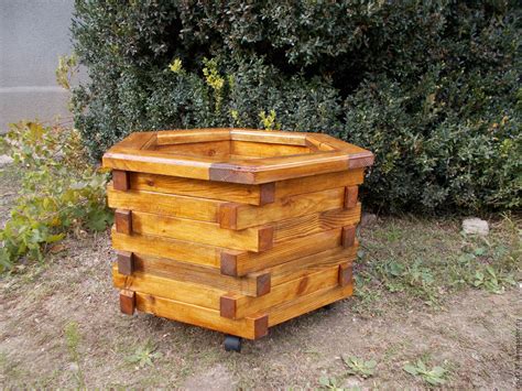 Вазон деревянный для цветов, большой купить в интернет-магазине Ярмарка ...