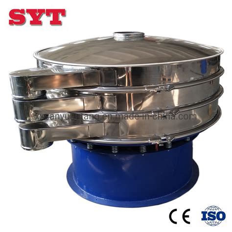 Industrial Sieve Machine Double Deck Stainless Steel Vibrating Screen