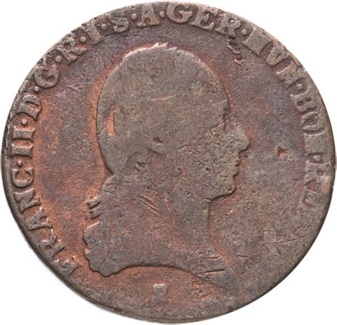 Монета Австрия 3 крейцера 1800 S стоимостью 866 руб.