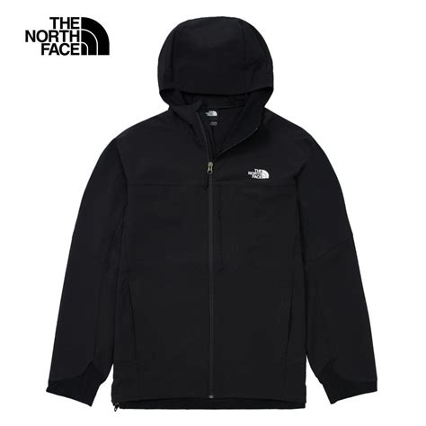 The North Face 北面 男款黑色防風防潑水連帽外套89tk4h0 Pchome 24h購物