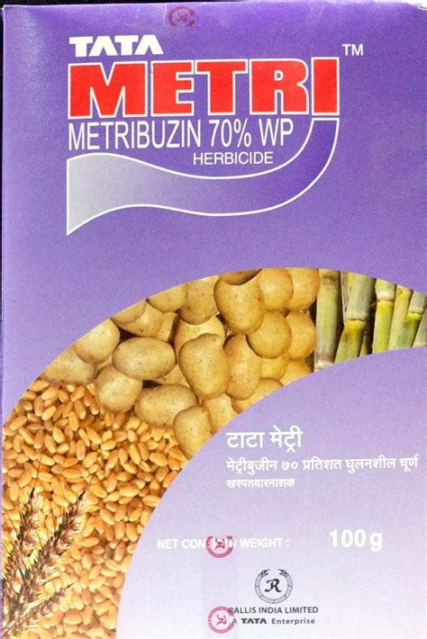 Tata Rallis Metri Herbicides 100 Gm Metribuzin 70 Wp At Rs 270 Gram