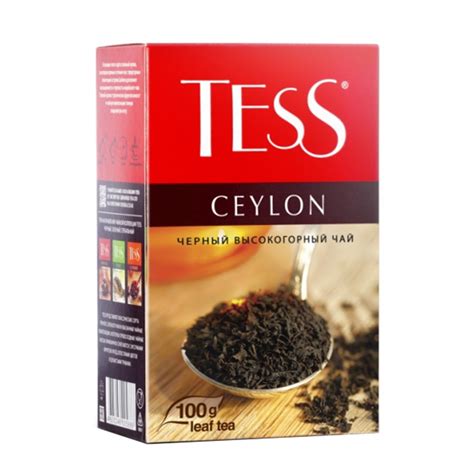 Чай Tess Ceylon Split Черн 100гр Кор (Ресей/Россия) купить оптом ...